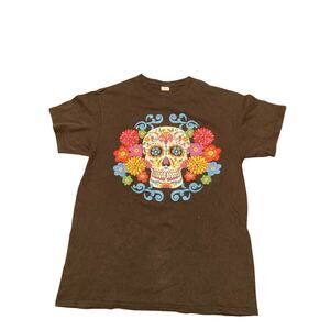 Vtg Dia De Muertos Mexico Day of the Dead Sugar Skull